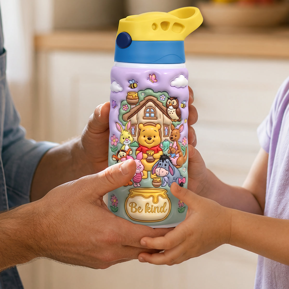 Wooded School 12oz Tumbler, Personalized Gifts For Back To School Kids 02qhdt280726-Homacus