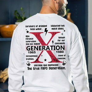 Custom Year Generation X Shirt 251acxx260824-Homacus