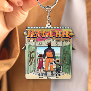 Personalized Gifts For Dad Keychain 06dtdt130524pa-Homacus