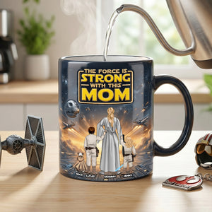 Strongest Warrior Mom And Kids Magic Mug - Personalized Gifts For Moms 03natn200426-Homacus