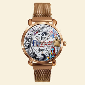 The Land Of Freedom Mesh Strap Quartz Watch - Personalized Gifts For Patriots 03padt080626-Homacus