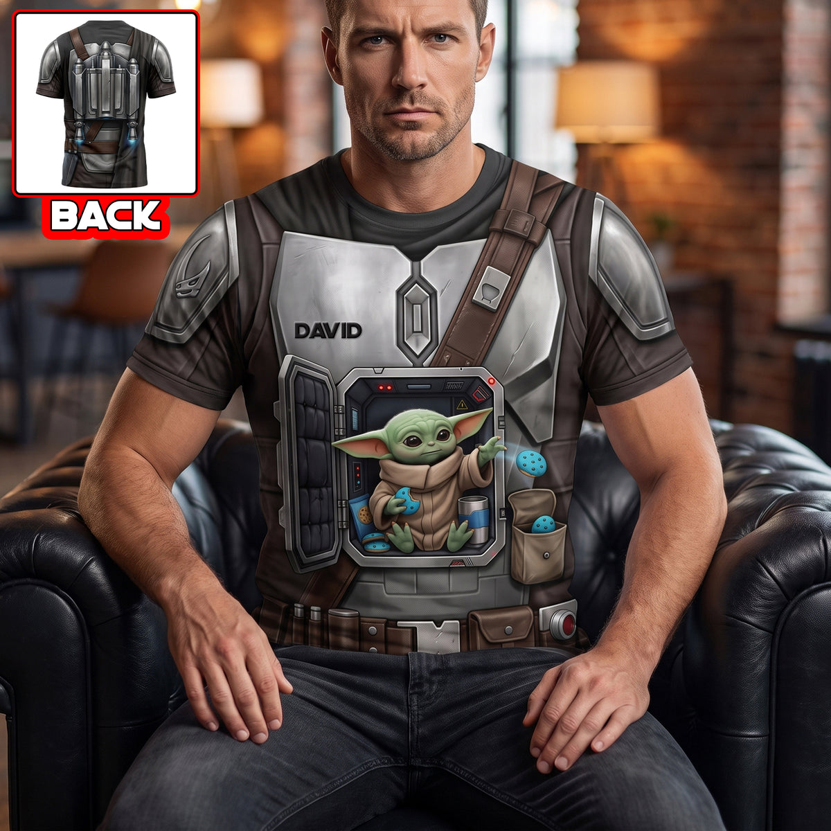 Lovely Interstellar Explorer Companion In Mech-Suit 3D Shirt - Personalized Gifts 04tyqn170726-Homacus
