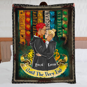 Personalized Gifts For Couple Blanket 05HUDT170922-Homacus