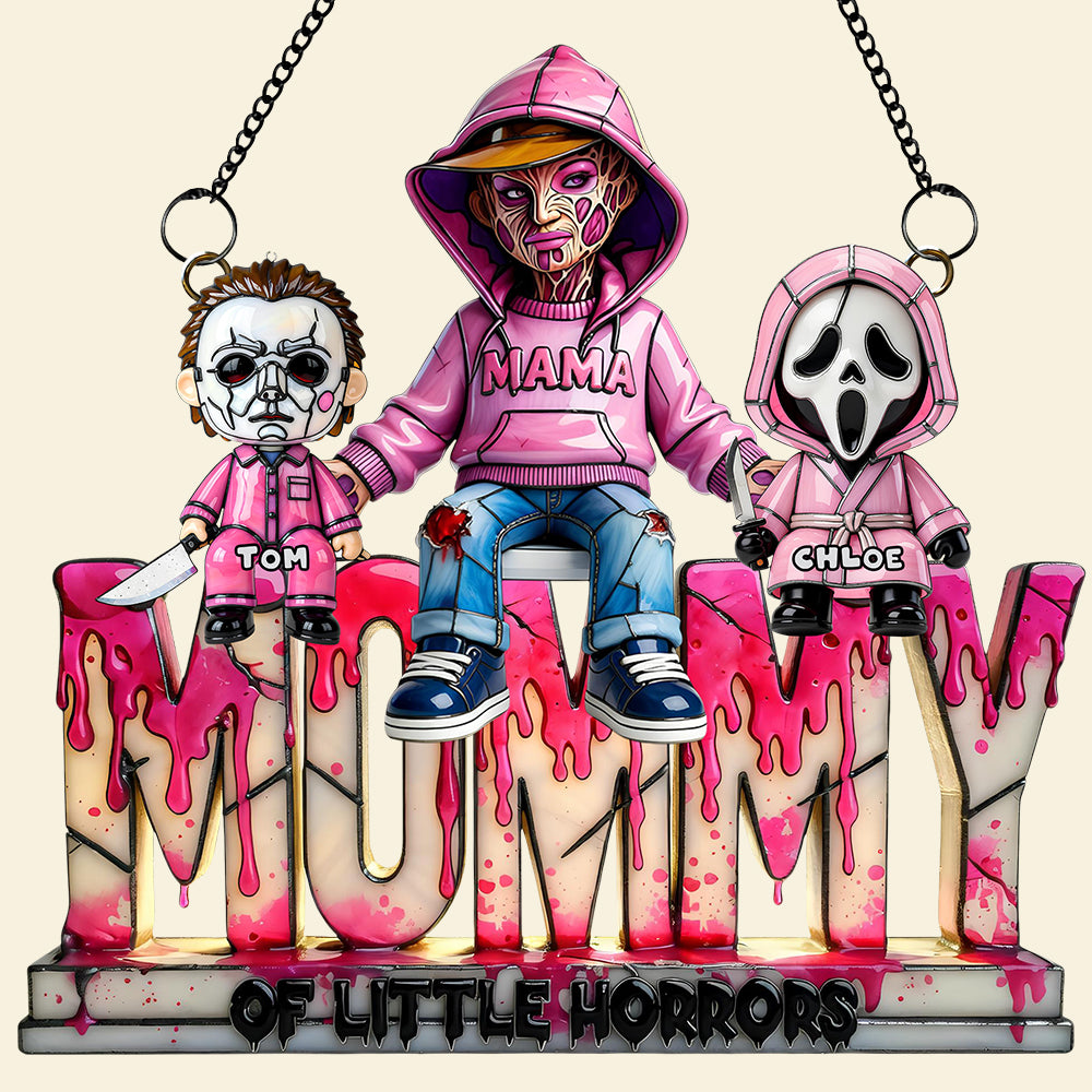 Pinky Horror Mom Suncatcher Ornament - Personalized Gifts For Mom 03OHDT280326-Homacus