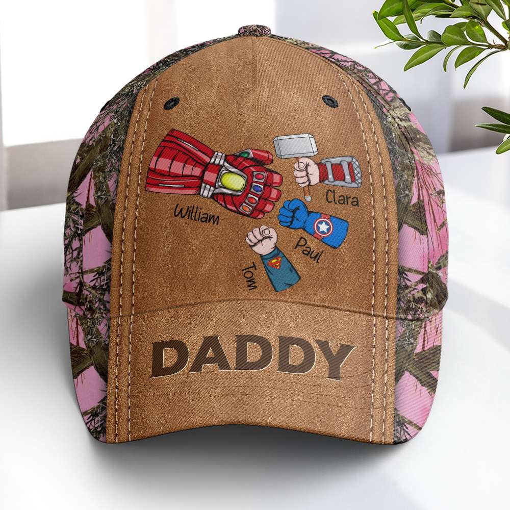 Hero Dad Classic Cap - Personalized Gifts For Father 02ACDT200524HA-Homacus