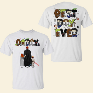 Galaxy Dad Shirt - Personalized Gifts For Dad 06HUPU280325HHHG-Homacus