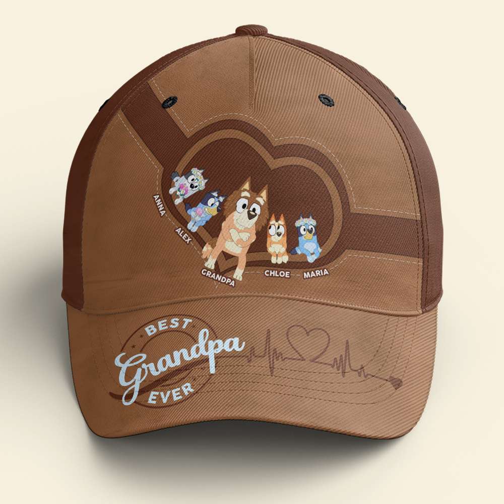 Dog Grandpa Classic Cap - Personalized Gifts For Father 05ACDT110524-Homacus
