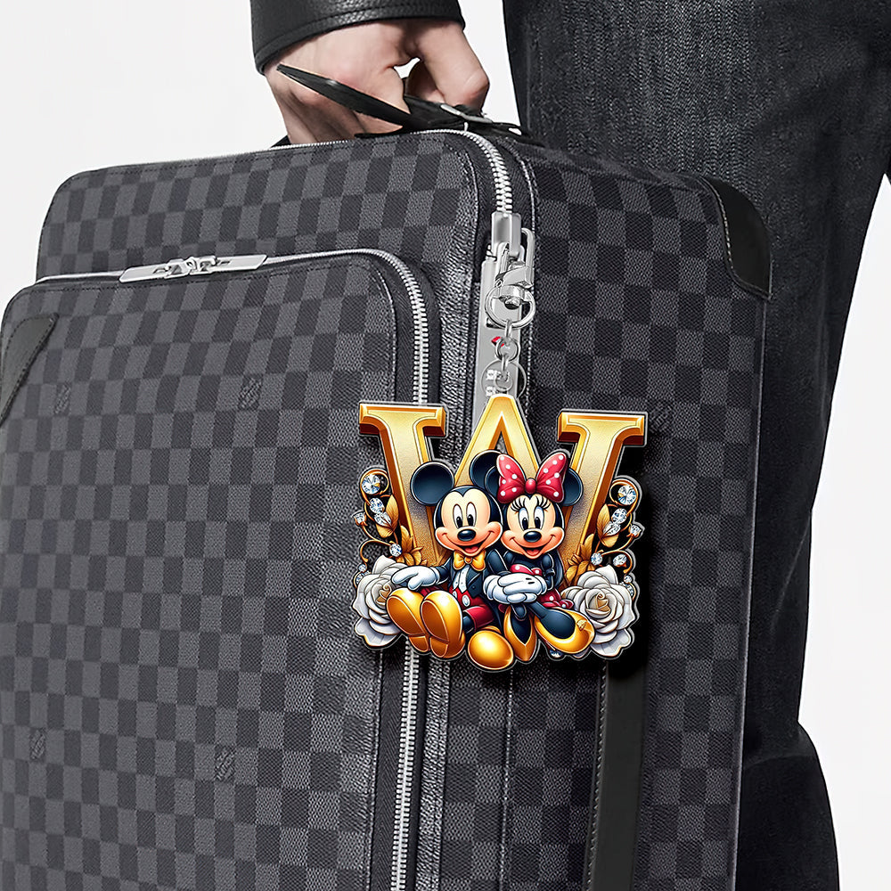 Custom Alphabet Letter Keychain 02xqqn080225-Homacus