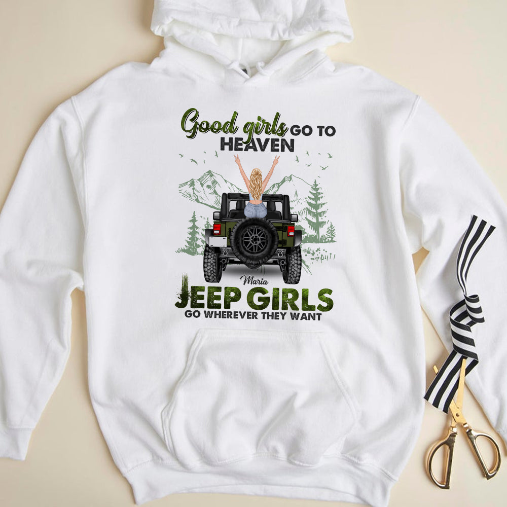 Personalized Gifts For Her Shirt Girls Go Wherever They Want-Homacus