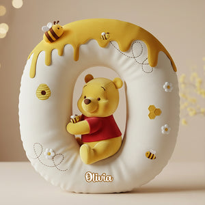 Honey Letter Pillow Personalized Gifts For Kid 05PGDT181125-Homacus