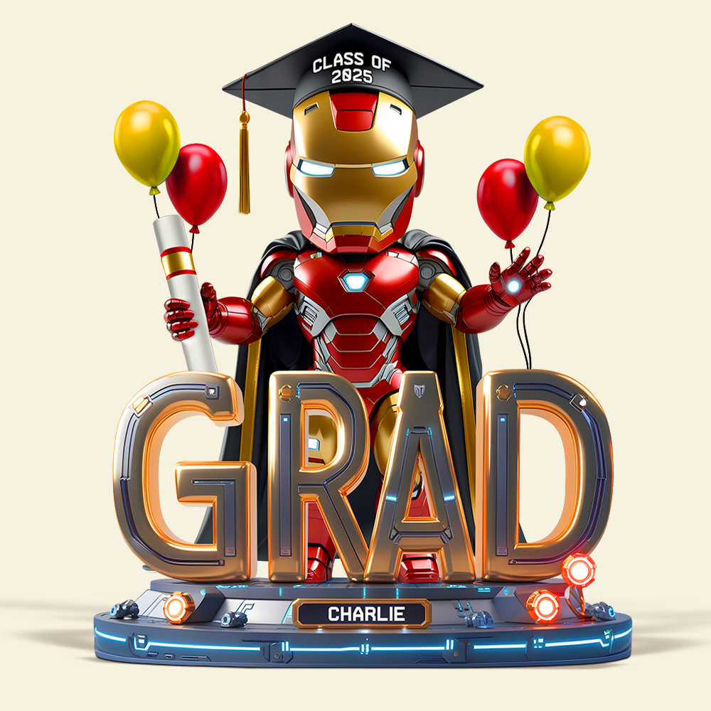 Iron Graduation Plaque - Personalized Gifts For Graduates 01napu150525-Homacus