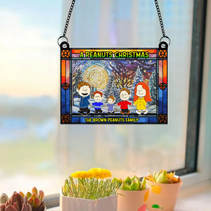 Personalized Christmas Gifts For Family Acrylic Suncatcher 04KAPU060824DA-Homacus