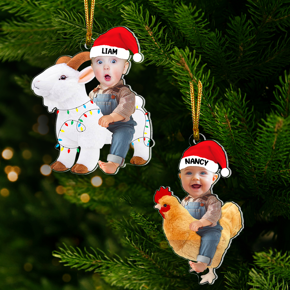 Custom Photo Gifts For Babies Christmas Ornament 02kapu301024-Homacus