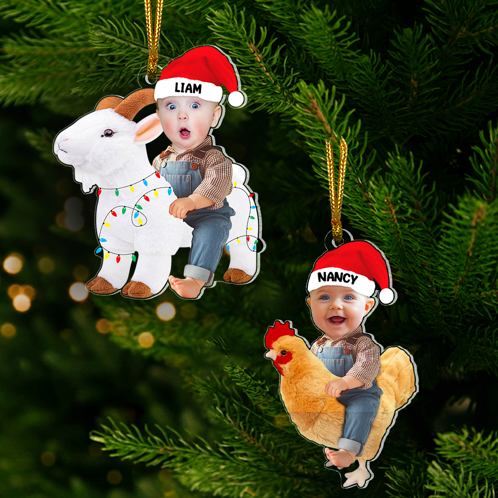 Custom Photo Gifts For Babies Christmas Ornament 02kapu301024