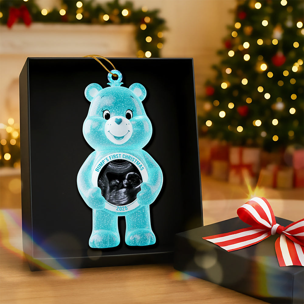 Cute Pregnancy Ornament - Custom Photo Keepsake To Celebrate Motherhood 05qhqn300925-Homacus