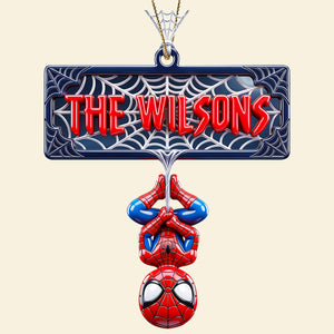 Web-Slinging Warrior Acrylic Ornament - Personalized Christmas Gifts 03nadt200826-Homacus