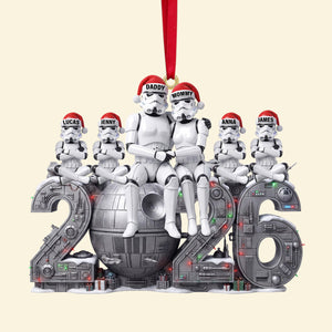 Space Soldier Christmas Ornament - Personalized Gifts For Family 05tytn040926