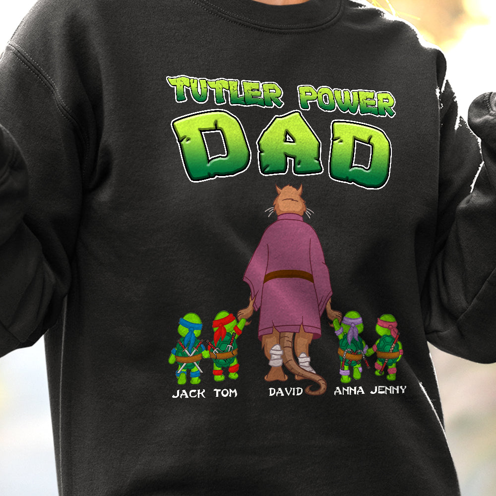 Personalized Gifts For Dad Shirt Tutler Power Dad 03natn240523-Homacus