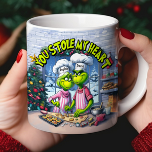 Personalized Funny Christmas Gifts For Couple Coffee Mug 03hupu231124