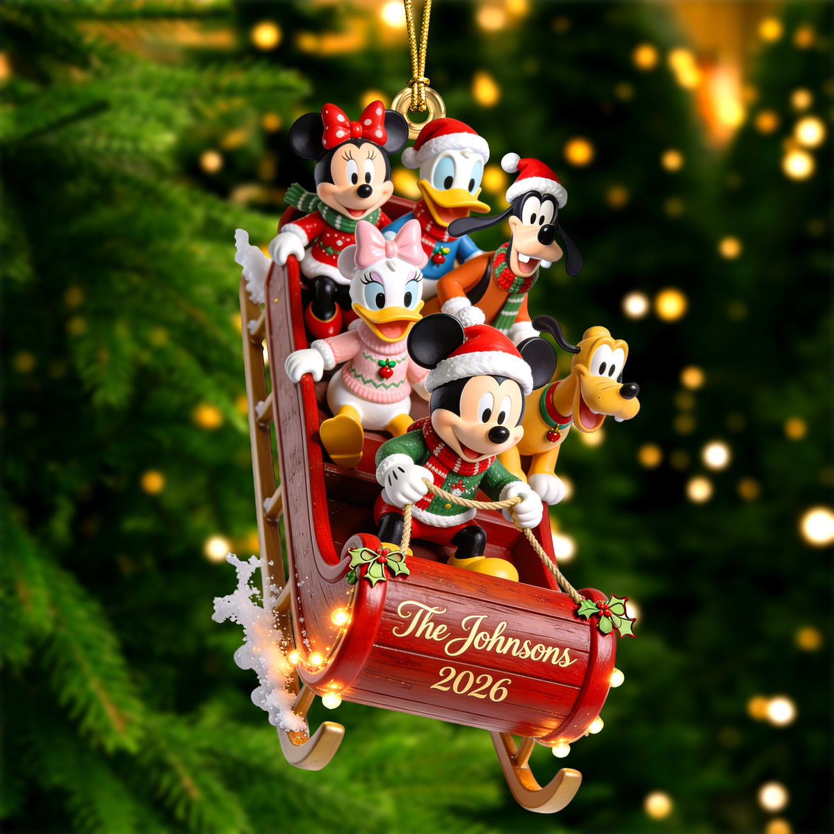 Childhood Christmas Ornament - Personalized Gifts For Christmas Ornament 08QHQN2908626-Homacus