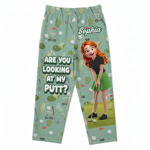 Personalized Funny Gifts For Golf Lovers Pajama Pants 03natn170126-Homacus