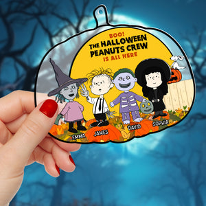 Personalized Halloween Gifts For Family Suncatcher Ornament 04kadc260824hg-Homacus