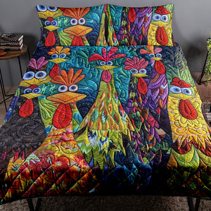 Gifts For Chicken Lovers Quilt Bed Set 01qnqn301024-Homacus