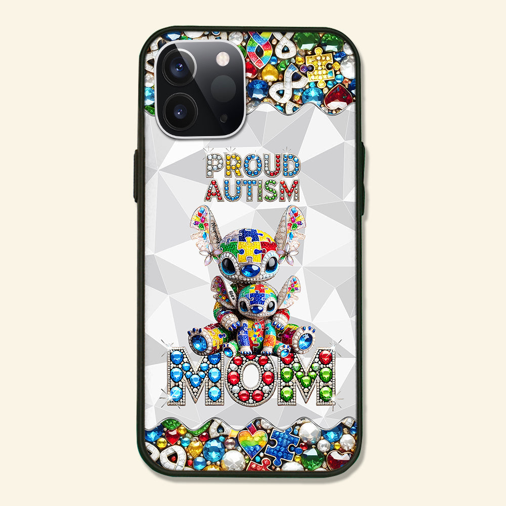 Personalized Gifts For Autism Mom Phone Case, Cute Character 01TGMH210325-Homacus