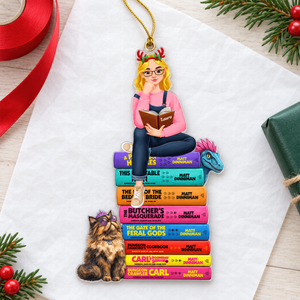 Mystical Bookish Adventure Ornament - Personalized Gift For Book Lovers 03HUQN081026PA-Homacus