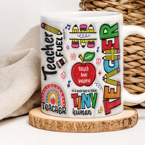 Personalized Gifts For Teacher Christmas Coffee Mug 07ACDT060924-Homacus