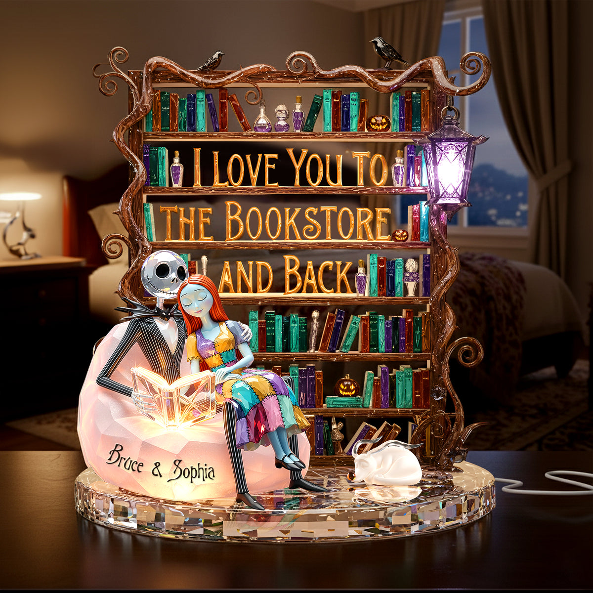 Storybook Romance Light Box - Personalized Gift For Couples 04PALU291125-Homacus