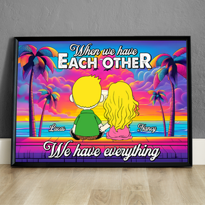 Personalized Gifts For Couple Canvas Print 01topu301224hg-Homacus