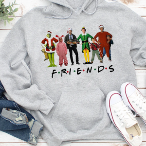 Christmas Friends Movie Characters Sweatshirt 53acxx260824-Homacus