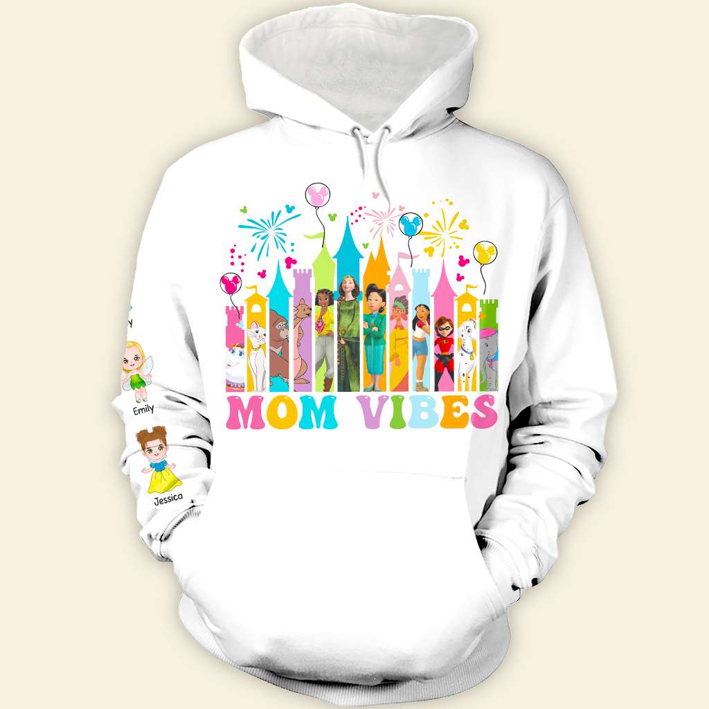 Personalized Gifts For Mom Shirt Mom Vibes 02NADT120325HA-Homacus