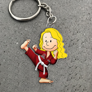 Personalized Gifts For Karate Lover Keychain 01ohpu121224-Homacus