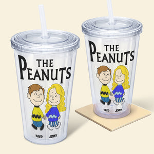 Personalized Gifts For Couple Tumbler Hand In Hand Couple 04ACTN010823HH-Homacus