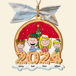 Personalized Gifts For Family Ornament Christmas Cookies 01XQDT041124HG-Homacus