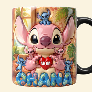 Mama Love Magic Mug - Personalized Gifts For Mom 02NATN170426-Homacus