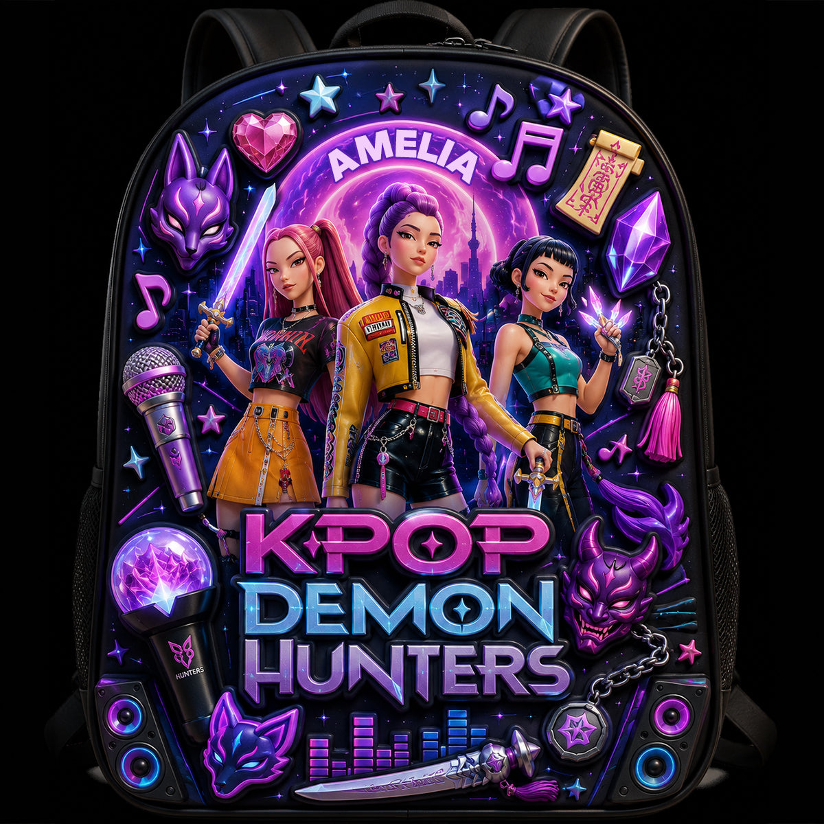 Fantasy Girl Backpack - Personalized Gifts For Kids School Bag 07nadt290626-Homacus