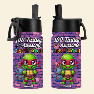 Personalized Gifts For Kids Tumbler Awesome Turtle Kids 02KADT030125-Homacus