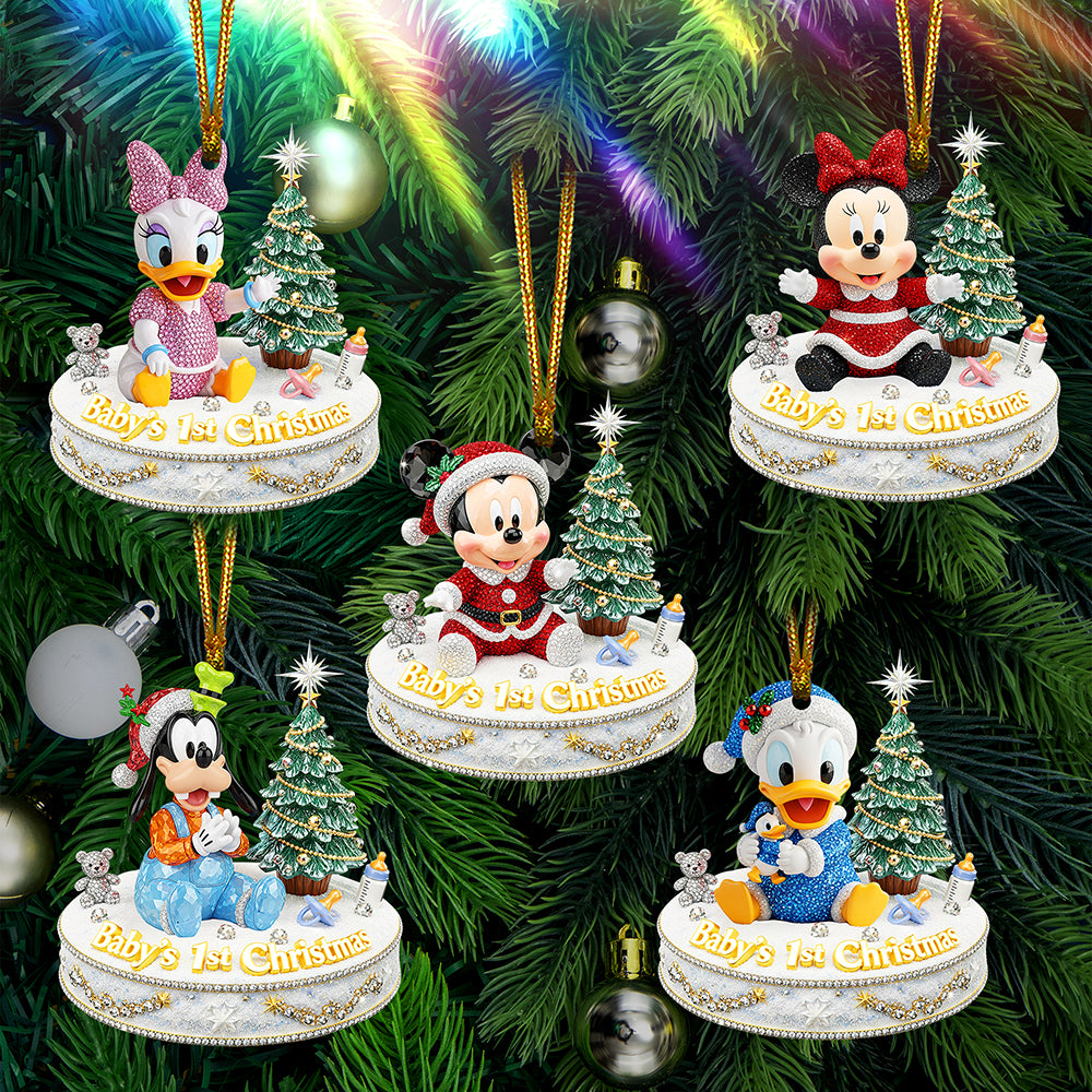 Baby’s First Christmas Ornament - Personalized Gifts For Kids 05pgqn210825-Homacus