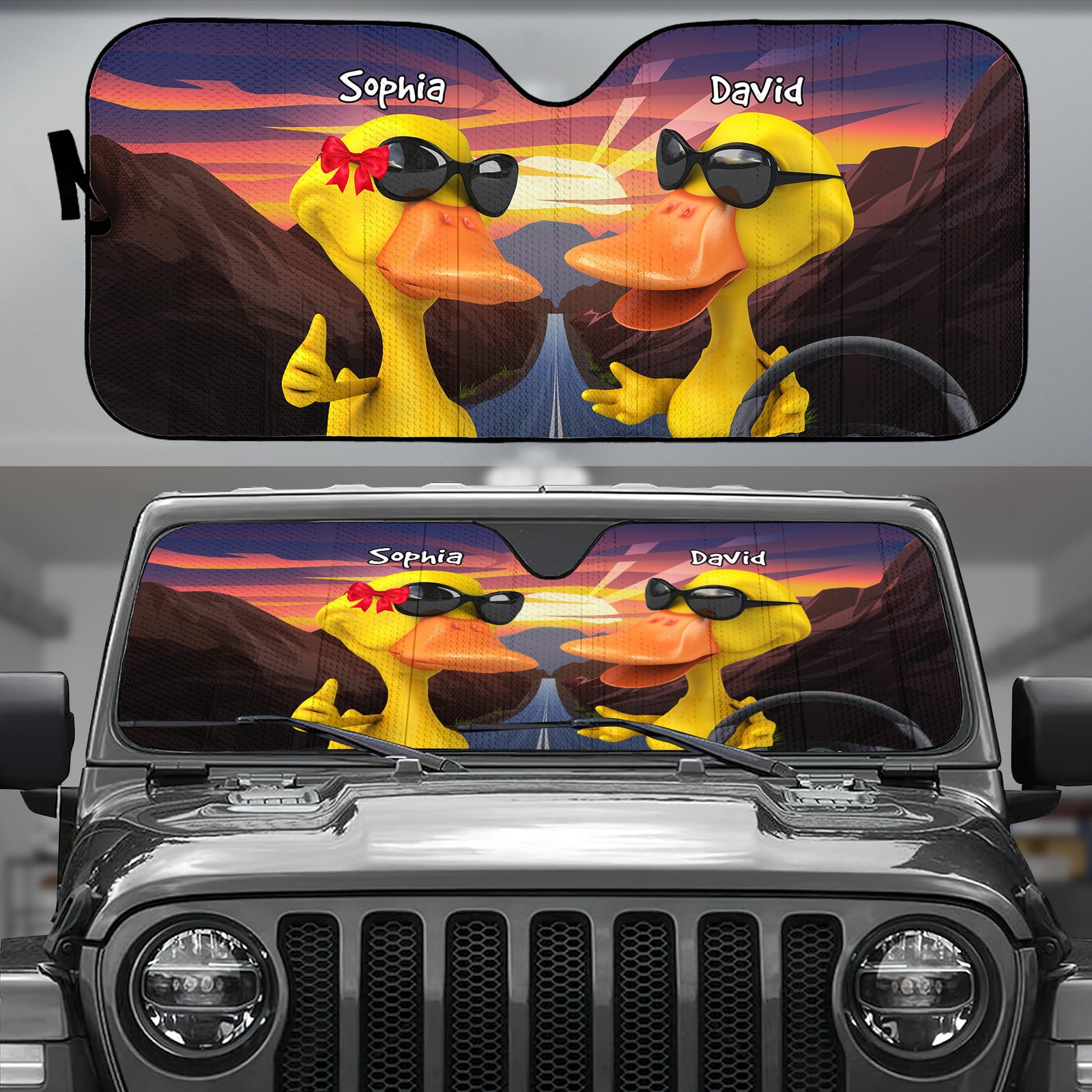 Personalized Gifts For Off Road Lovers Windshield Sunshade 01qhqn070624-Homacus