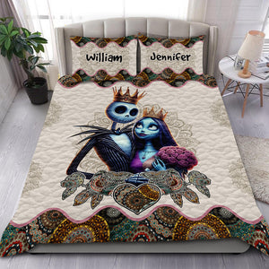 Personalized Gifts For Couple Quilt Bedding Set Special Line 05qnqn051124-Homacus