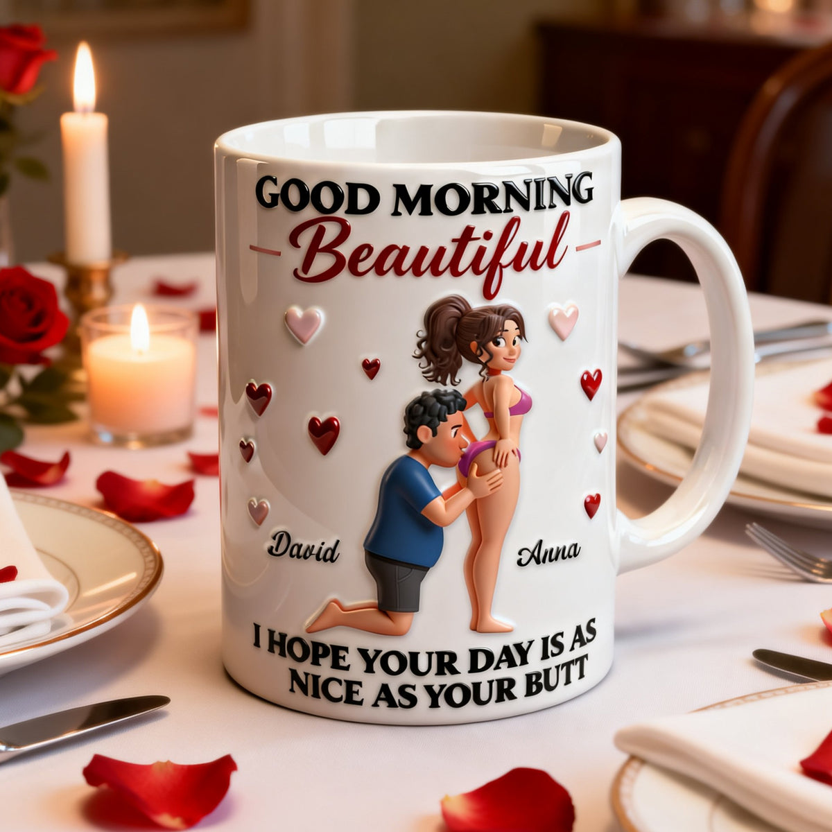 Naughty Couple Coffee Mug - Personalized Gifts For Couple 04natn090126-Homacus