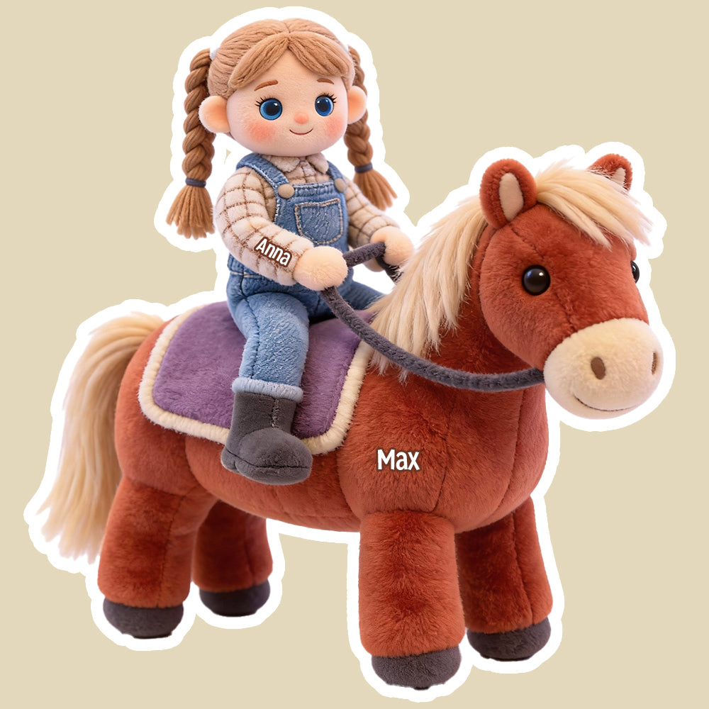 Horse Riding Pillow - Custom Photo Gifts For Horse Lovers 05natn121225-Homacus