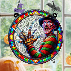 Personalized Gifts For Horror Movie Fans Suncatcher Ornament 03KATN220824-Homacus