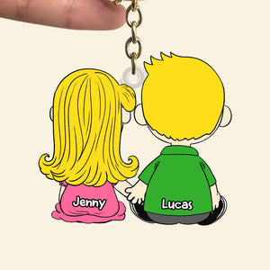 Personalized Gifts For Couple Acrylic Keychain 04OHTN021224HG-Homacus