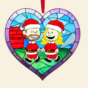 Personalized Gifts For Couple Christmas Ornament, Hand In Hand Forever 04QHQN051024DA-Homacus