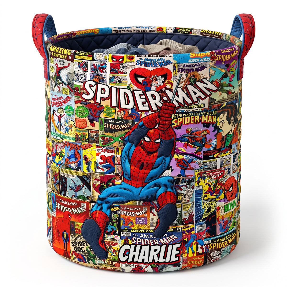 Action Hero Laundry Basket - Personalized Gift For Kids 06NADT290726