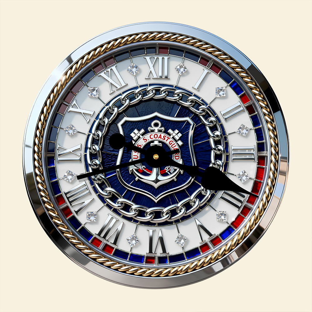 Legacy Of Strength Wall Clock Gifts For Veterans 02PADT241225-Homacus